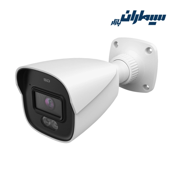 دوربین تحت شبکه دید در شب رنگی بولت 4MP سیماران مدل SM-IP4412CV2-W